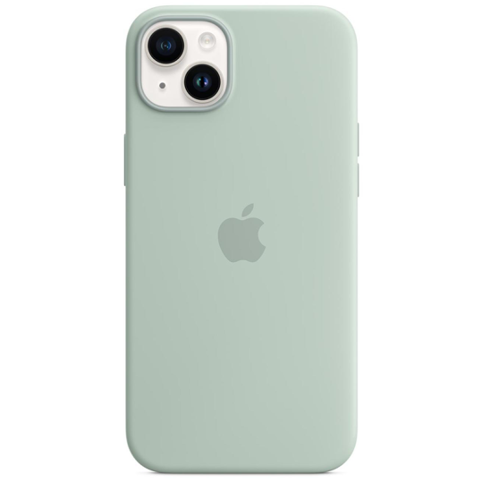 Apple Silicone Deksel med Magsafe for iPhone 14 Plus - Grønn