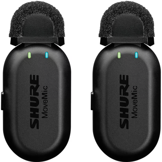 Shure MoveMic Two Trådløs Mikrofon